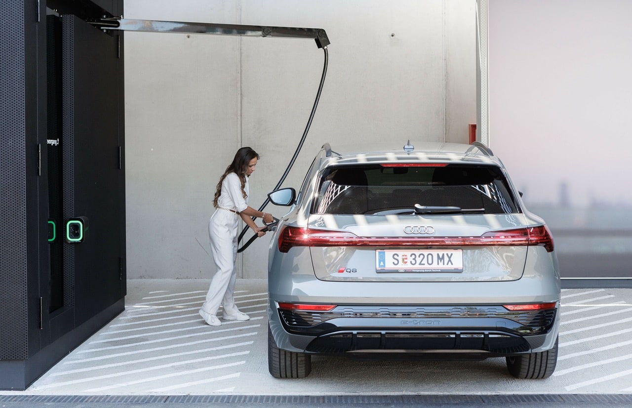 audi redefinit la recharge rapide ouverture a salzbourg du premier centre de recharge audi en autriche grande