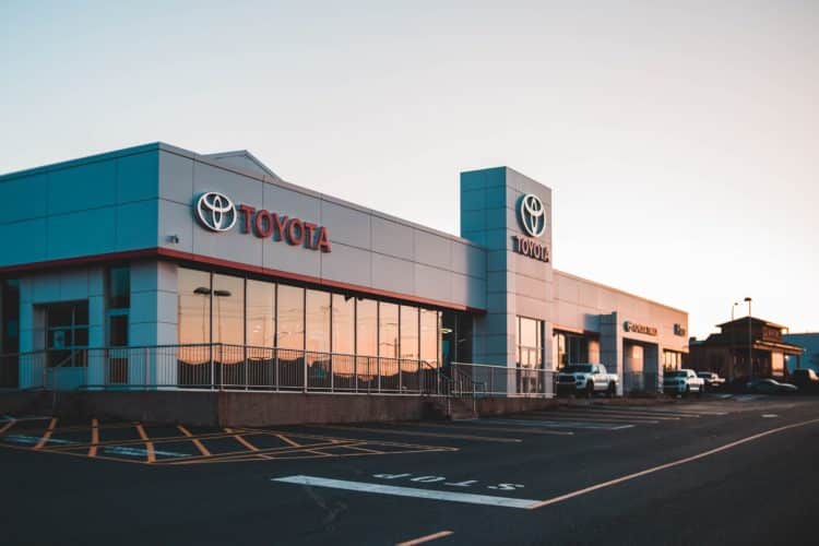 Une concession Toyota Occasion qui propose des voitures sous garantie