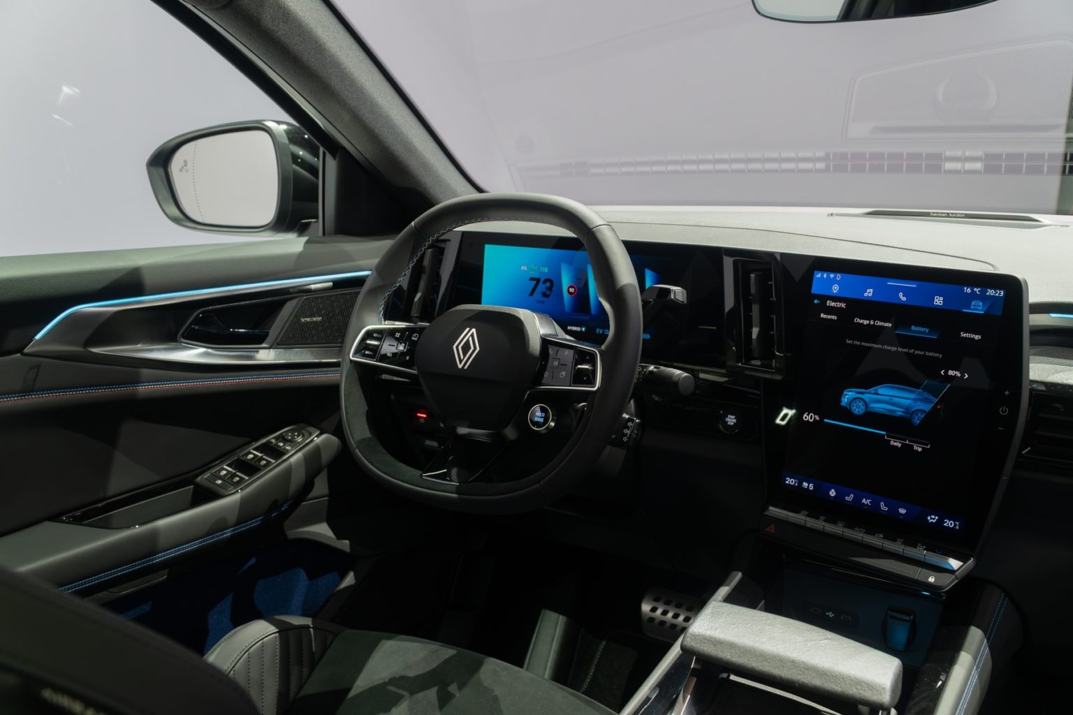 Tableau de bord du Renault Rafale