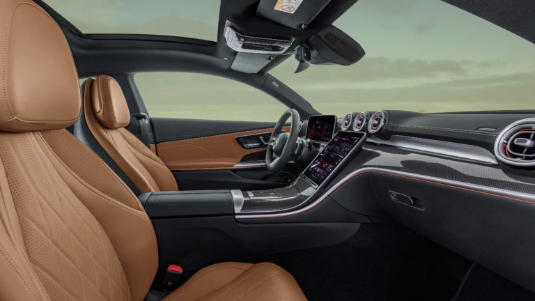 mercedes cle coupé sièges
