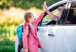 rentrée voiture