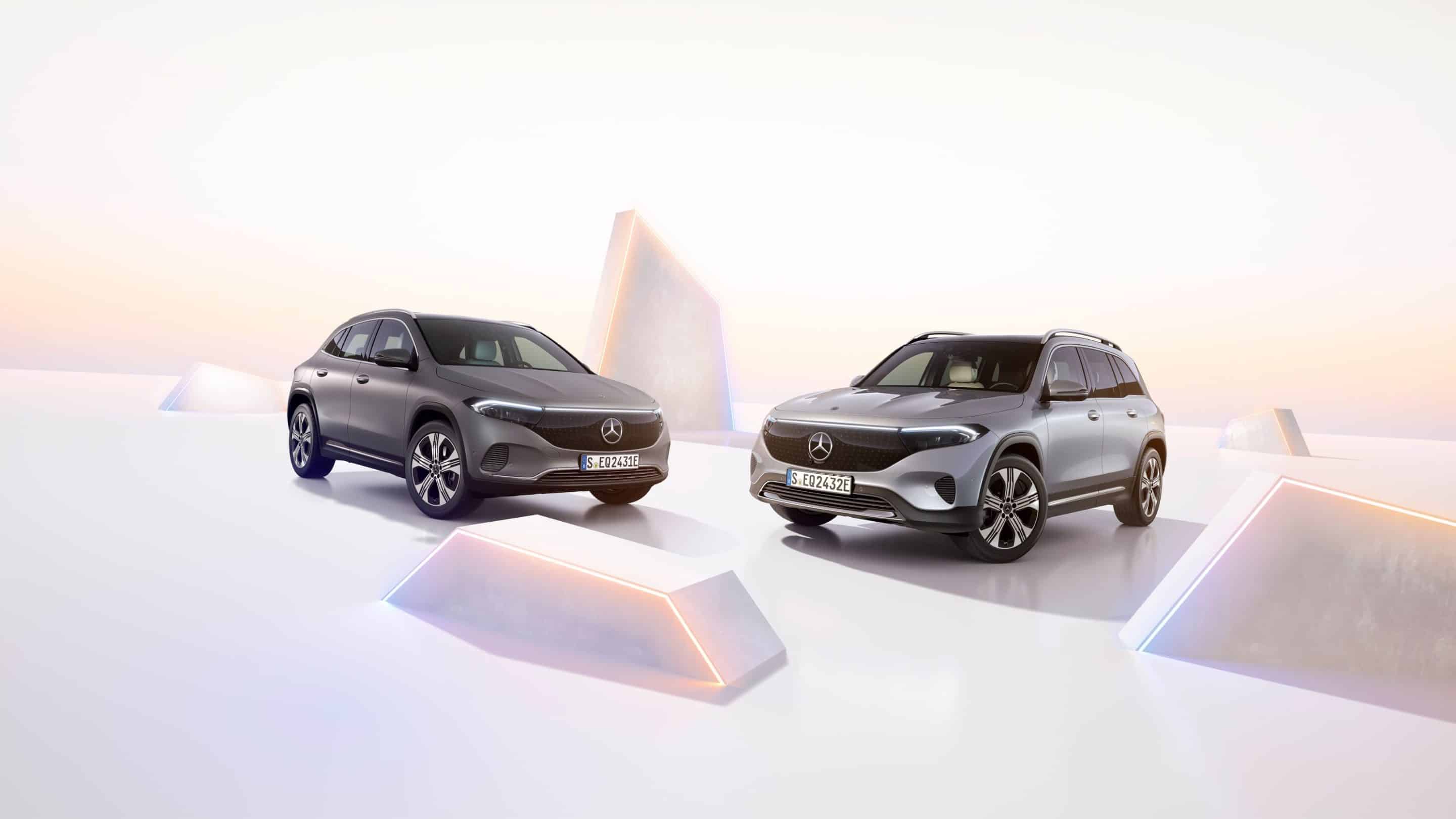 Mercedes EQA et EQB