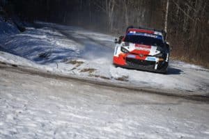 toyota gr yaris wrc rallye de monte carlo neige
