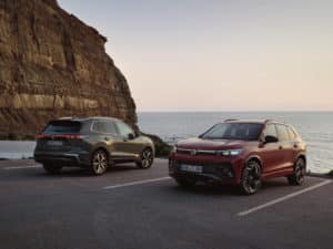 Le nouveau Volkswagen Tiguan en bord de mer