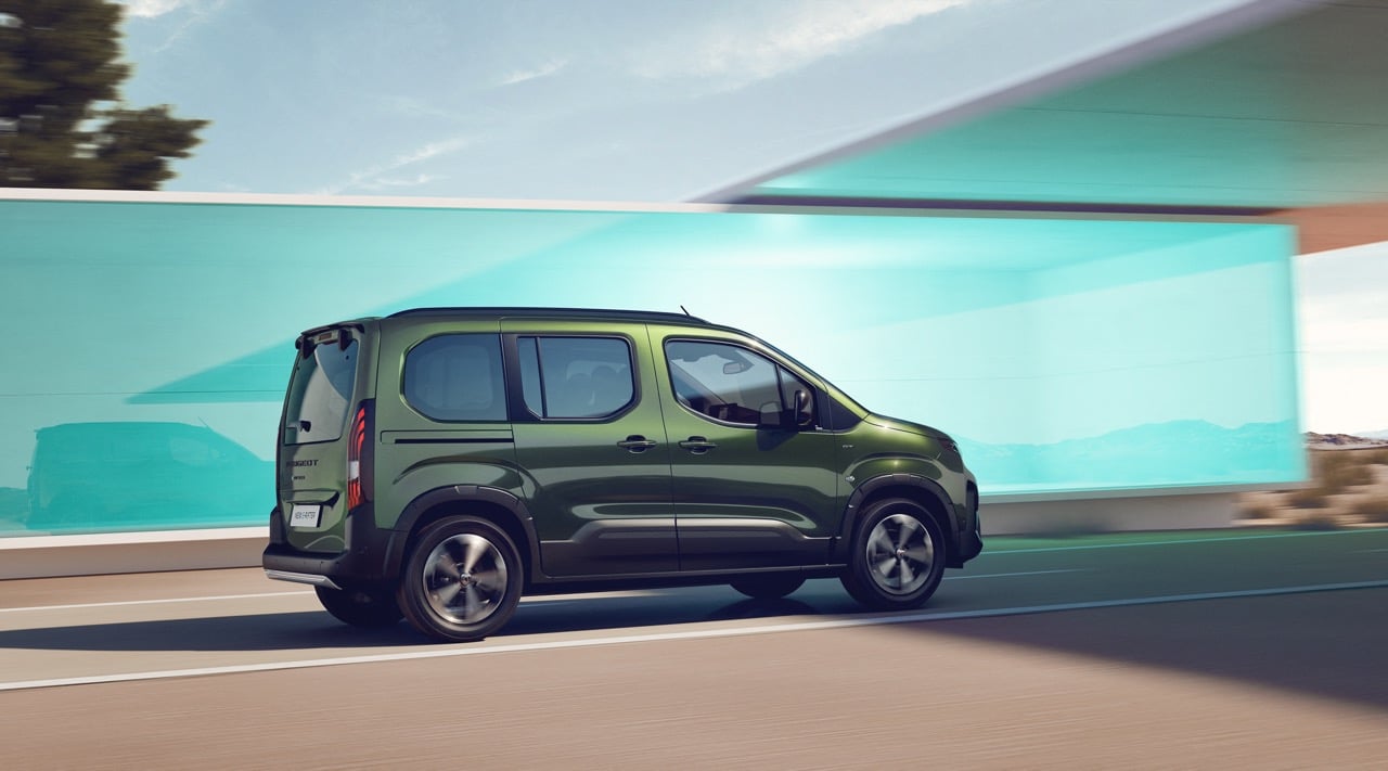 peugeot e-rifter vert 2024