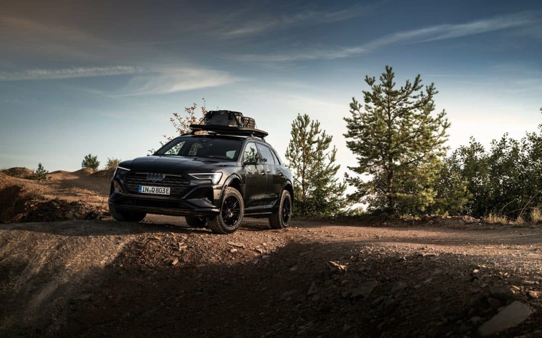 Audi présente une série spéciale du Q8 e-tron prête pour le Dakar ?