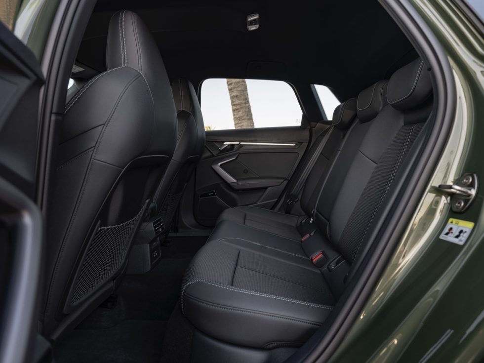 audi a3 sportback 2024 sièges arrière