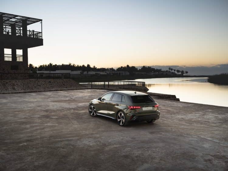 audi a3 sportback arrière