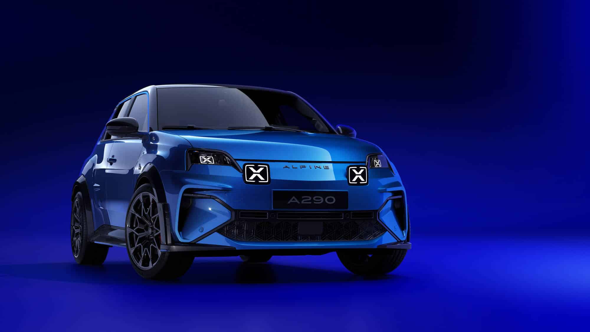 alpine a290 gts bleu alpine vision a la une