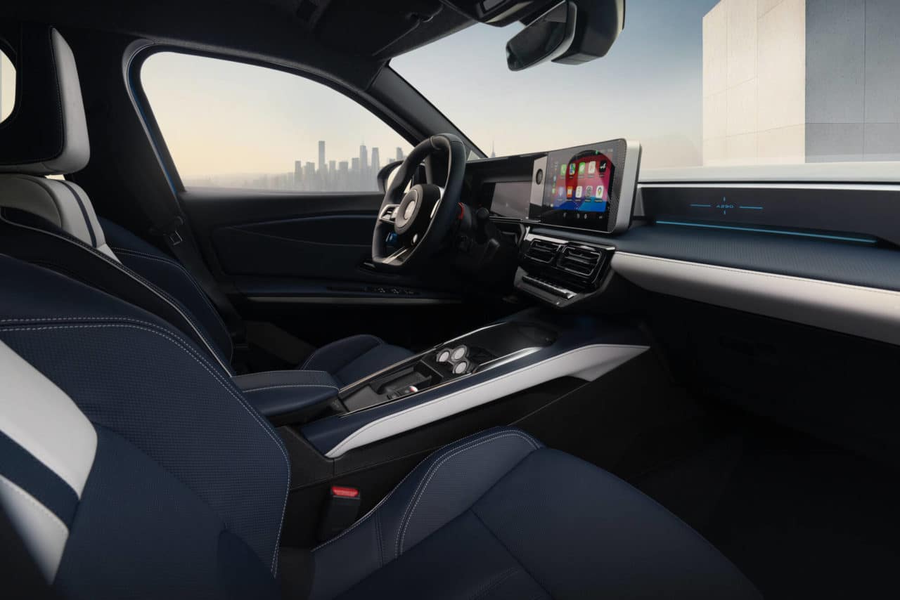 alpine a290 gts bleu alpine vision intérieur