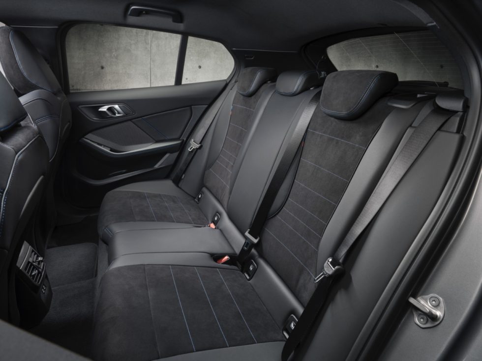 bmw série 1 banquette arrière