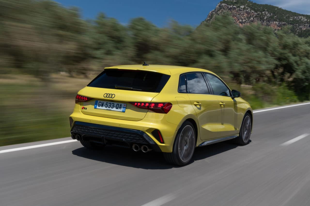 dynamique arrière audi s3 2024