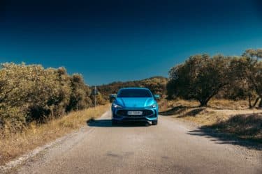 La MG3 Hybrid + en vue de la face avant