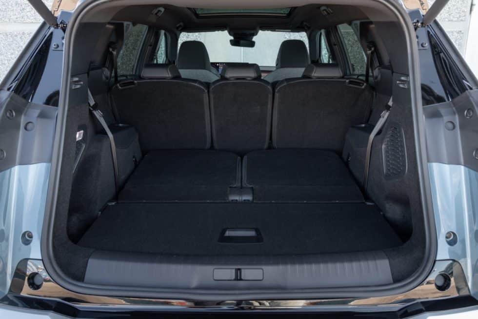 Coffre du Peugeot E-5008