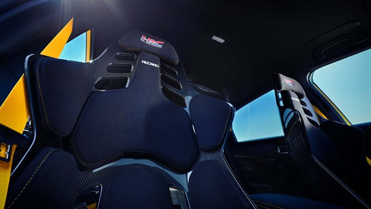 acura integra type s hrc sièges recaro