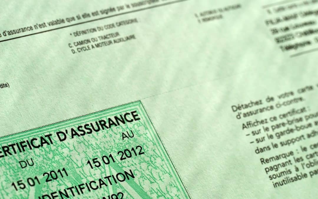 Document obligatoire pour immatriculer votre véhicule en France : l’attestation d’assurance auto