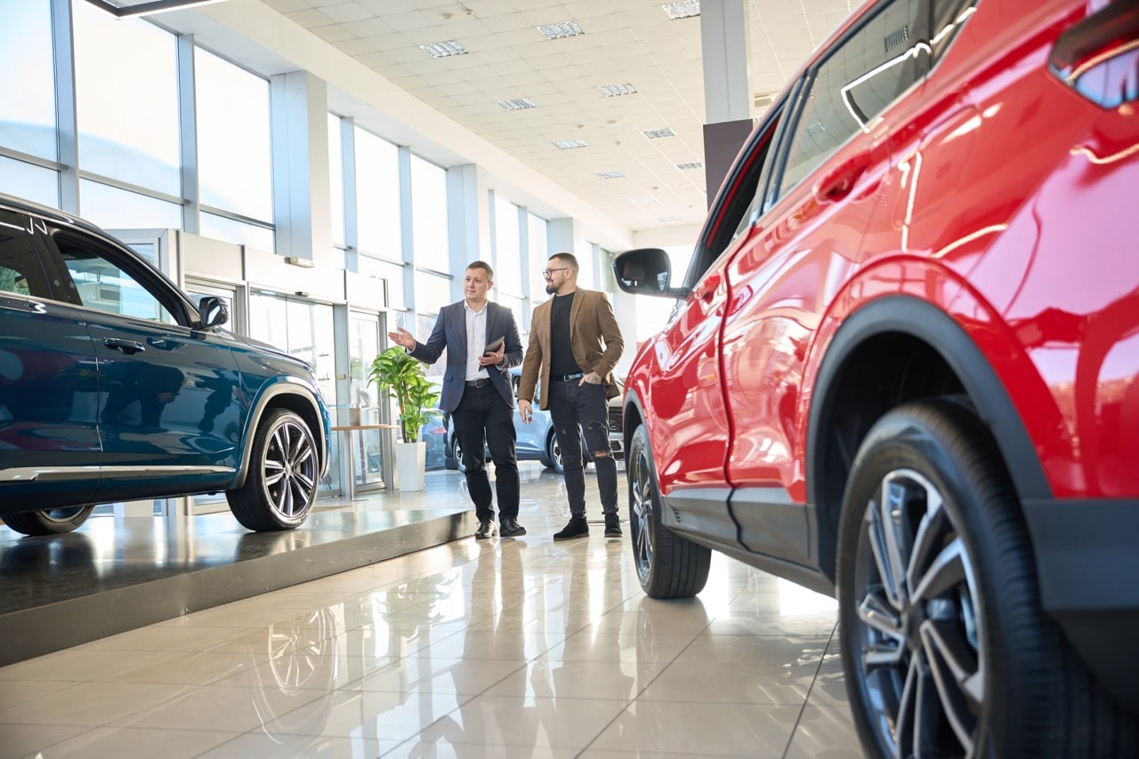 Showroom chez un mandataire