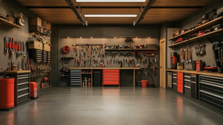 Un garage auto aménagé en 1 week-end